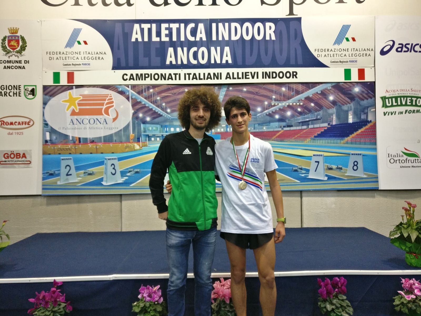 Gabriele Gamba Andrea Previtali Ancona 2018 podio