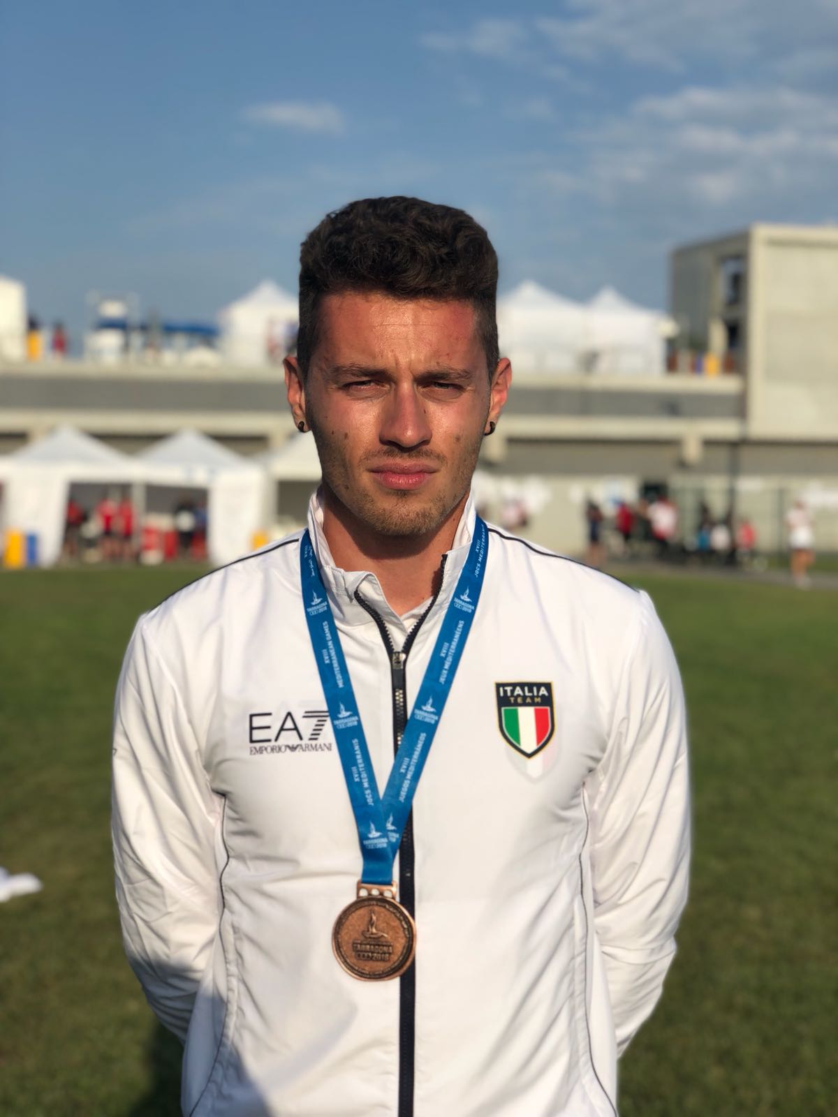 Federico Cattaneo medaglia Tarragona 2018 2