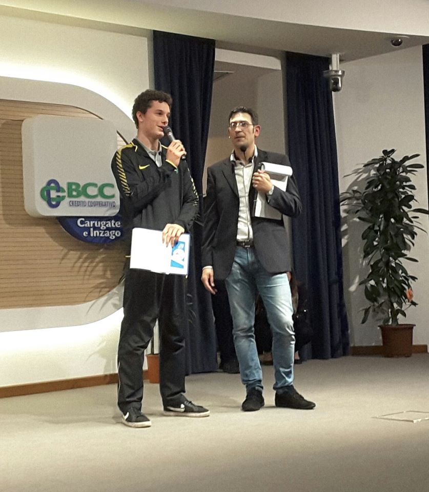 Filippo Tortu Carugate 2016 premiaz Fidal Milano