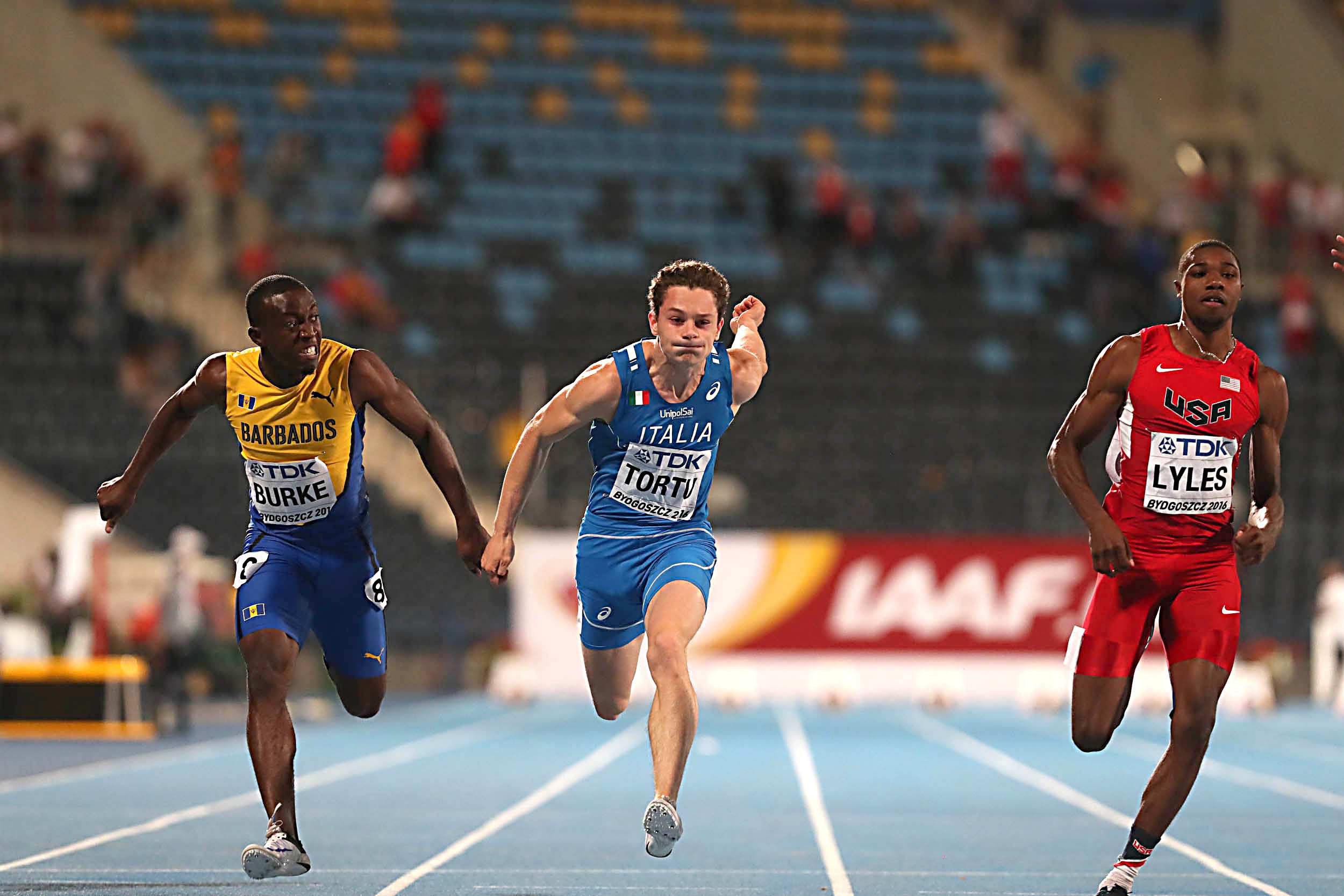 Filippo Tortu Bydgoszcz2016 finale