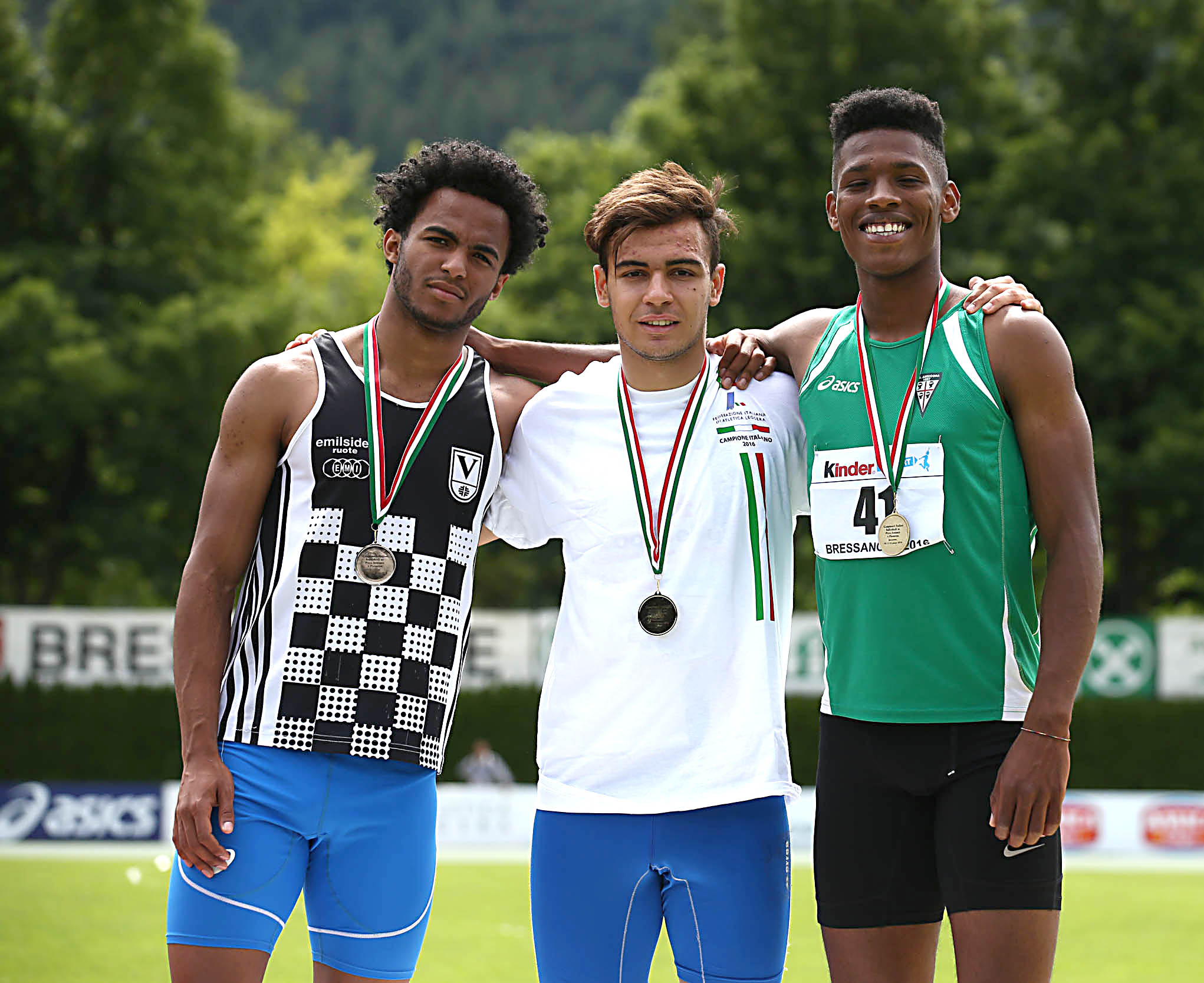 Wanderson Polanco podio 200 Bressanone2016