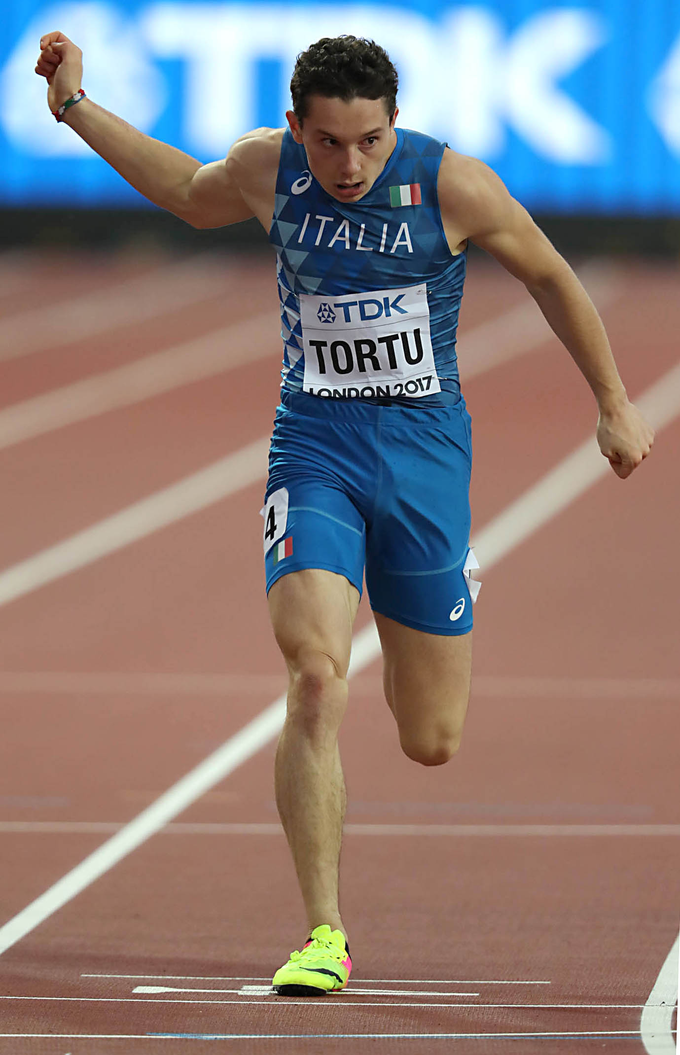 Filippo Tortu Londra batt corsa