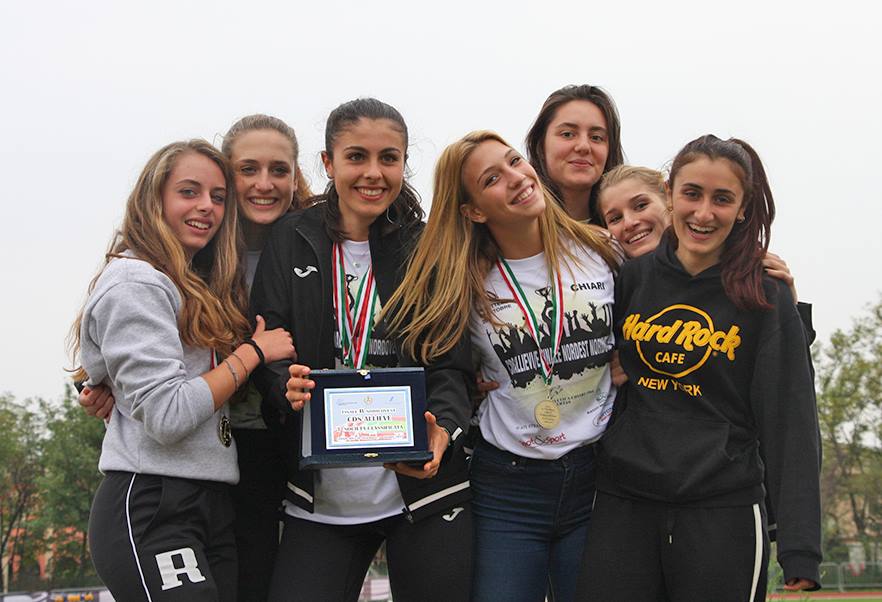 Riccardi CdS Allieve 2017 premiazione squadra