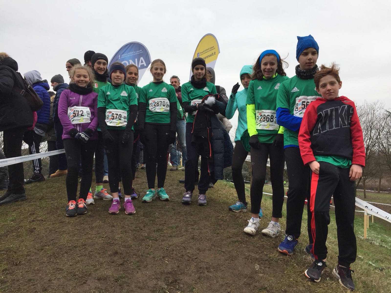 Cross per Tutti Riccardi Ragazzi Lissone 2018 gruppo