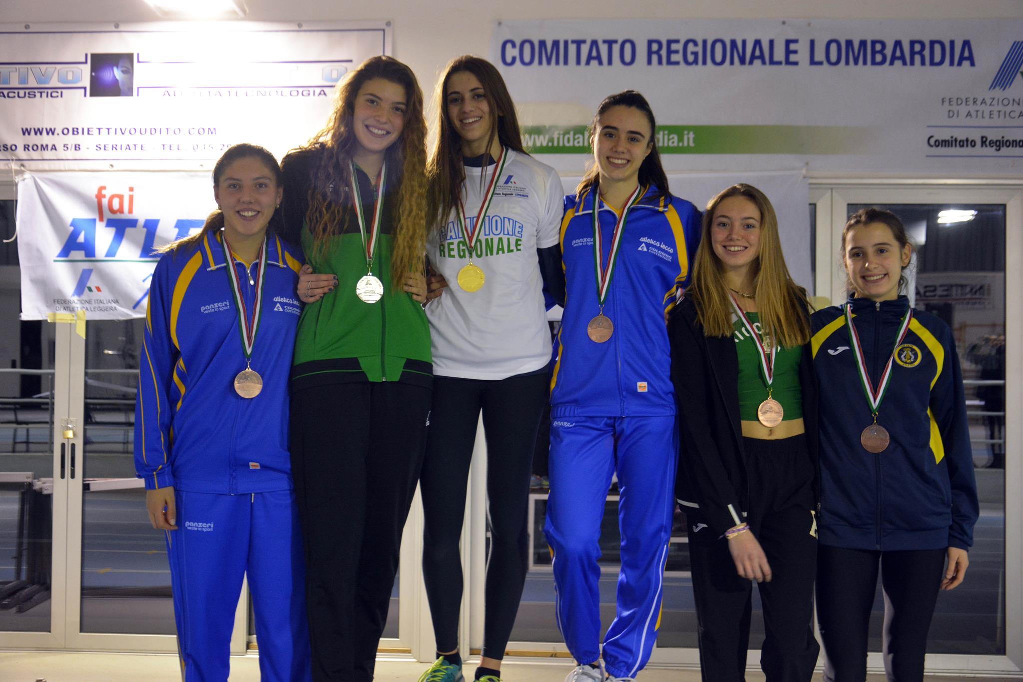 Podio Regionali Indoor All 2018 AltoF