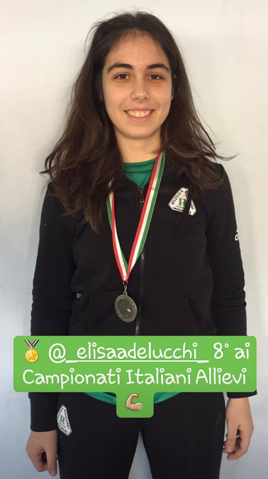 Elisa Delucchi medaglia Ancona 2019