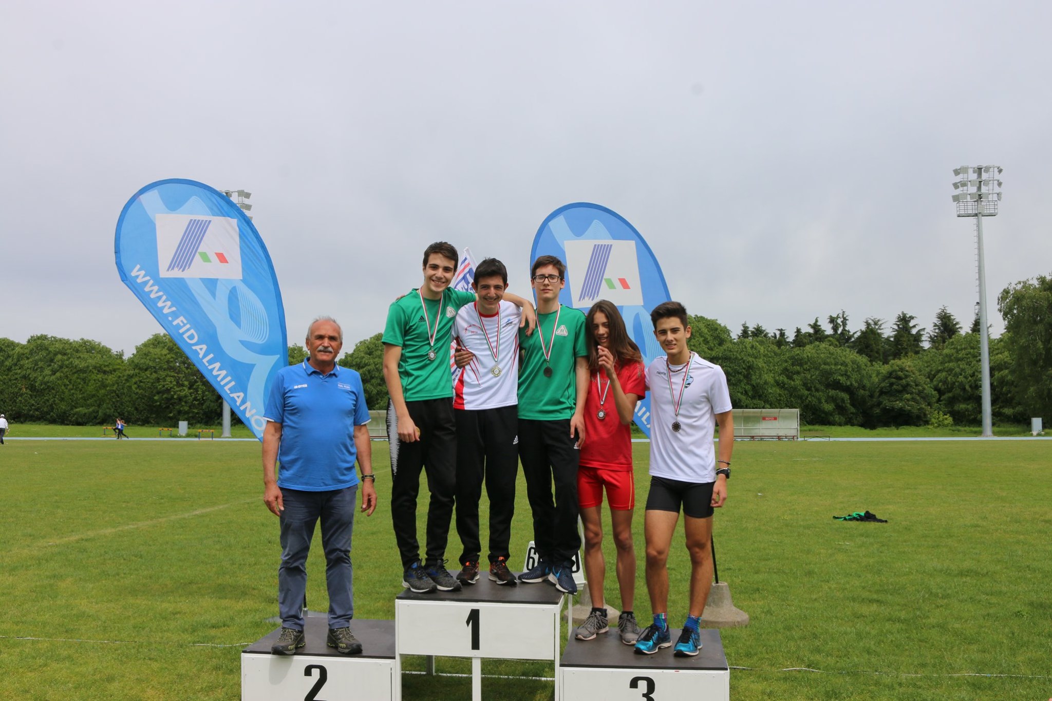 Federico Spertini Giacomo Sanarico Davide Antonini Cinisello 2019