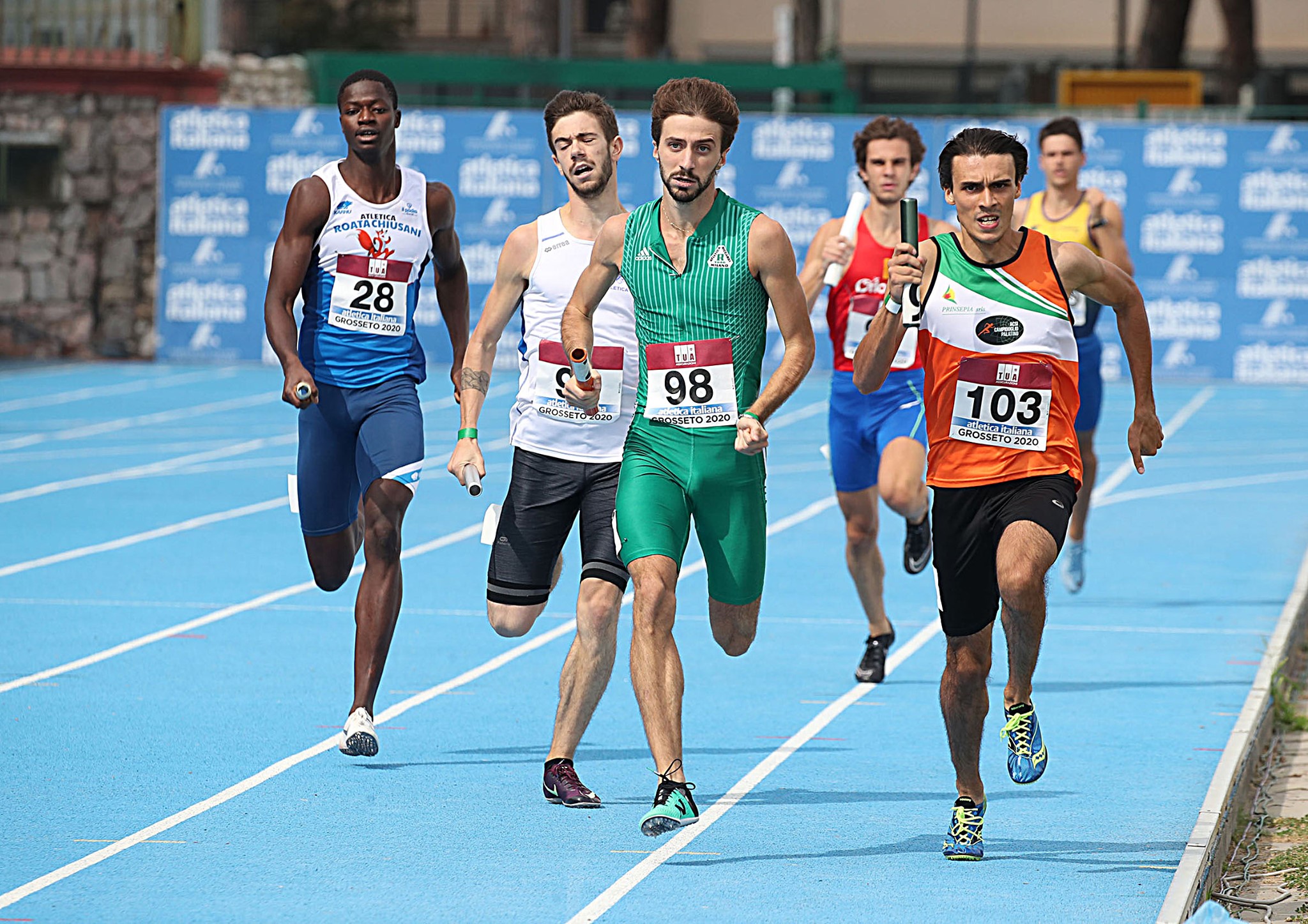 Andrea Romani 4x400 Grosseto 2020