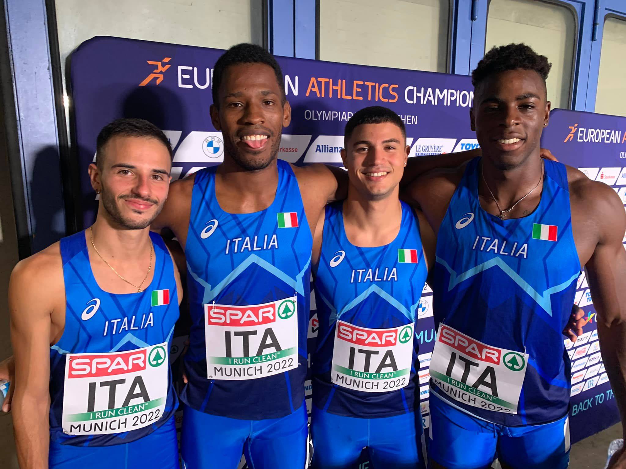 4x100 M Italia Monaco 2022 batt