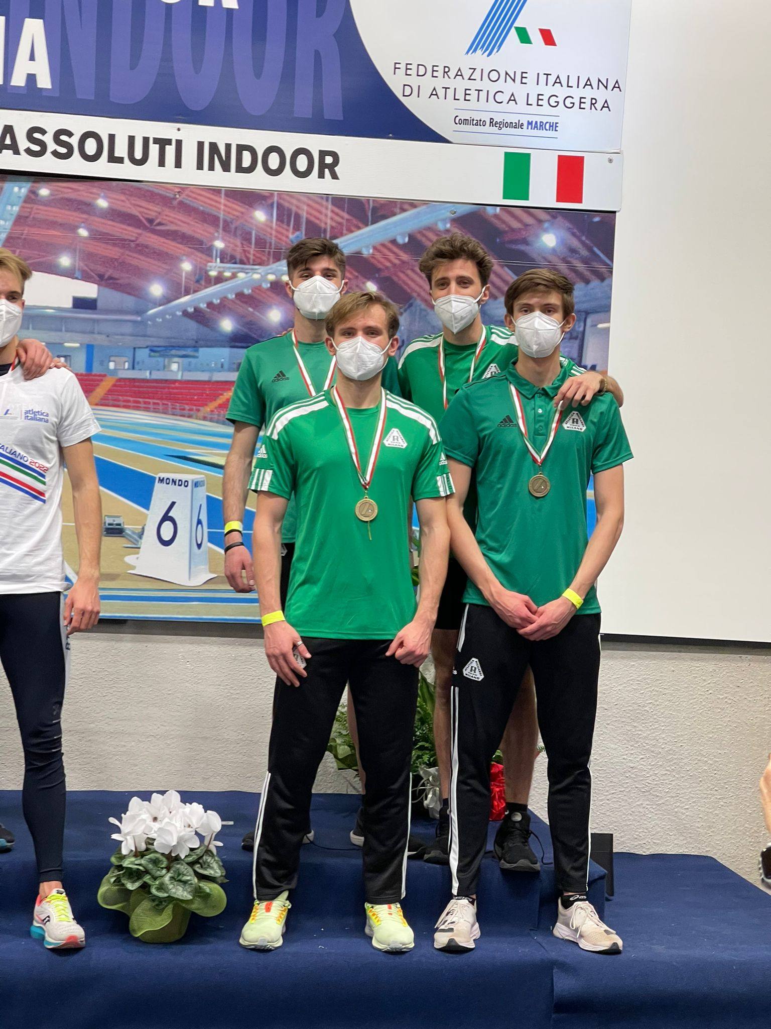 4x400 M Riccardi indoor Ancona 2022