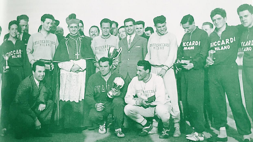 Pasqua Atleta 1955 Montini