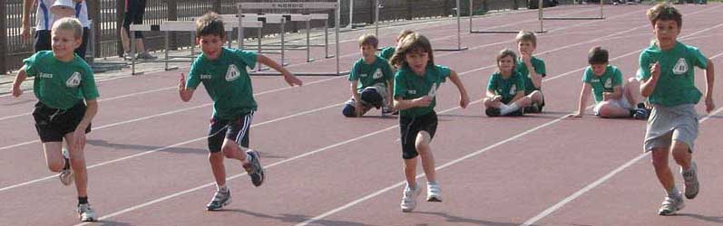 corsi di atletica all'Arena